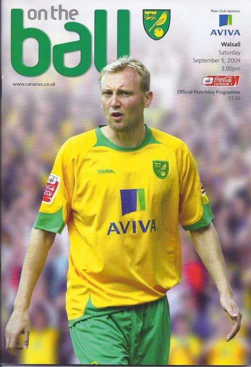 Norwich City FC v Walsall FC